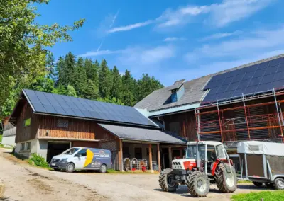 PV Anlage Bauernhof Ennstal Peer Christoph